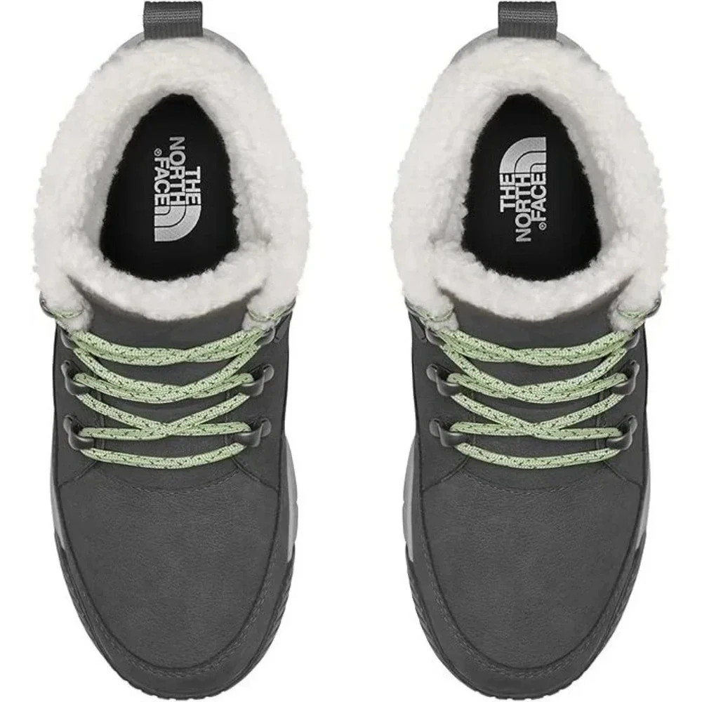 The North Face Sierra Winter Boots Womens Sz 7.5 Mid‎ Calf Waterproof Grey NEW